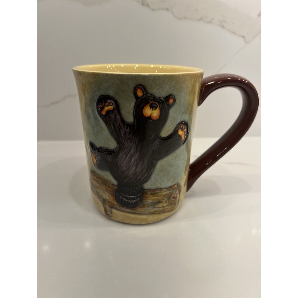Bearfoots Bears by Jeff Fleming Bear Design Collectible Coffee Mug 2015